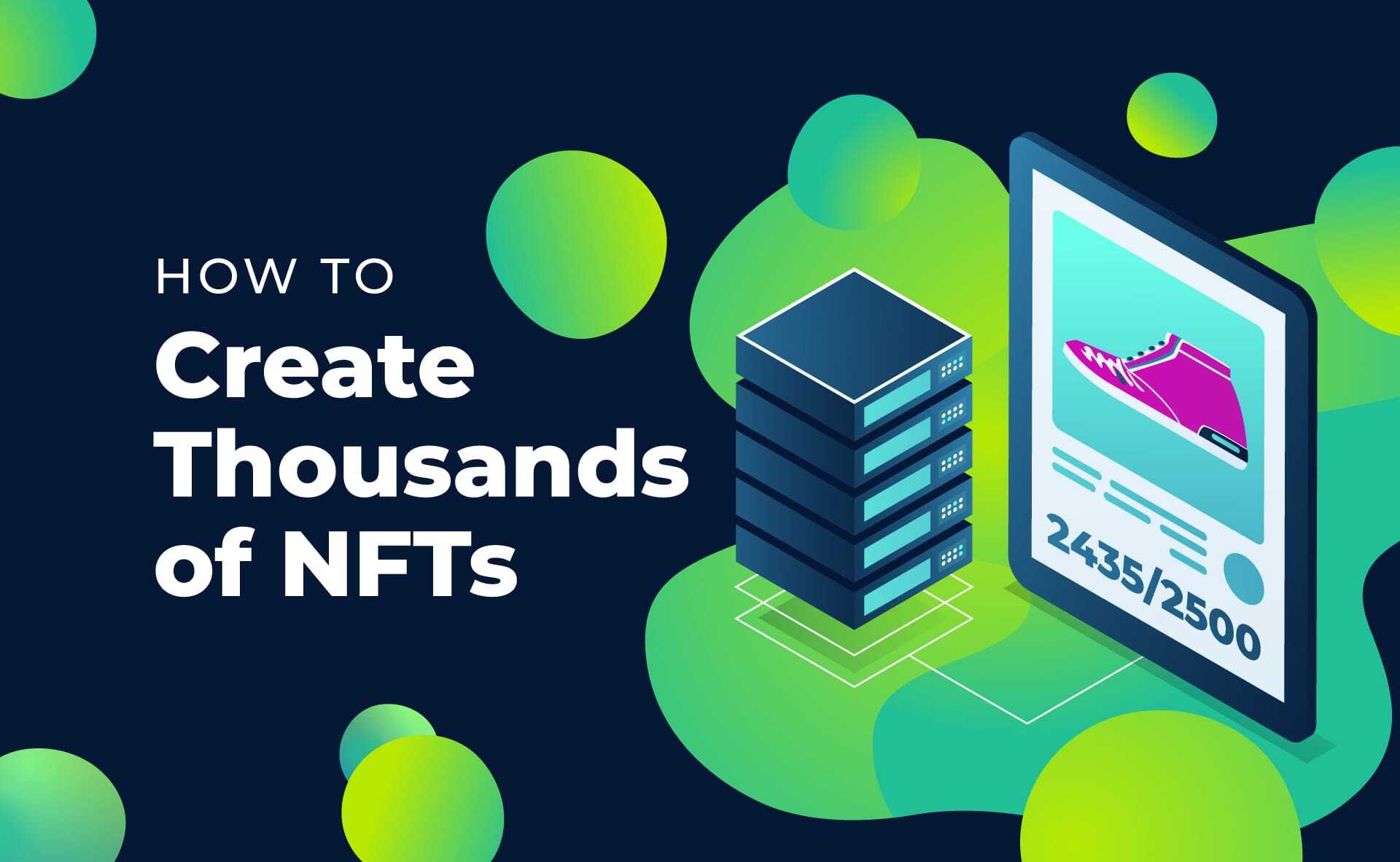 How to Create an Entire NFT Collection (10,000+) with 3 Steps by a  Programmer | by Ali Solanki 