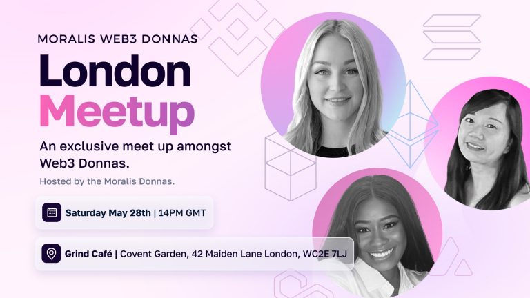 Moralis WEB3 Donnas London Meetup