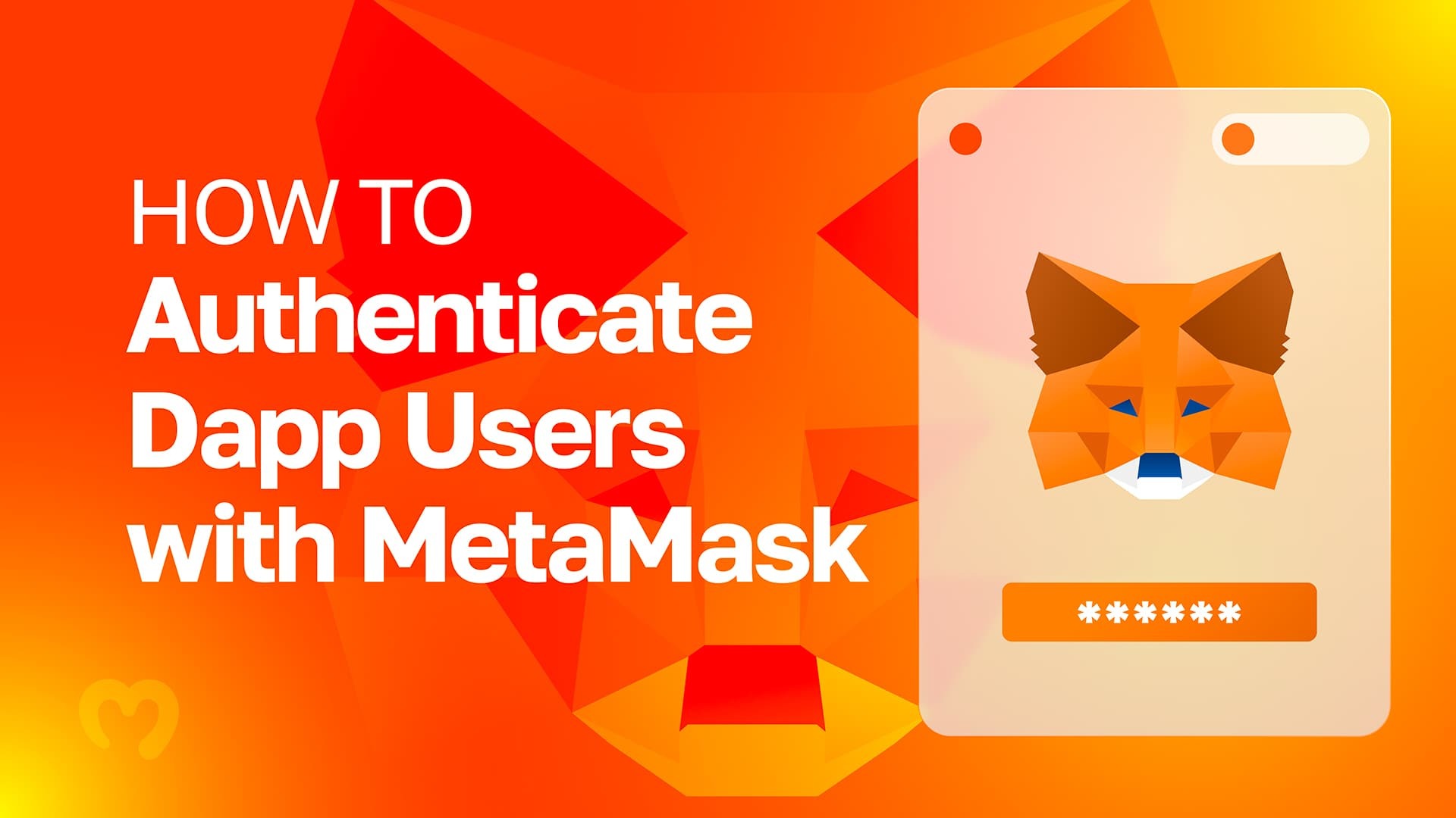 authentication with metamask