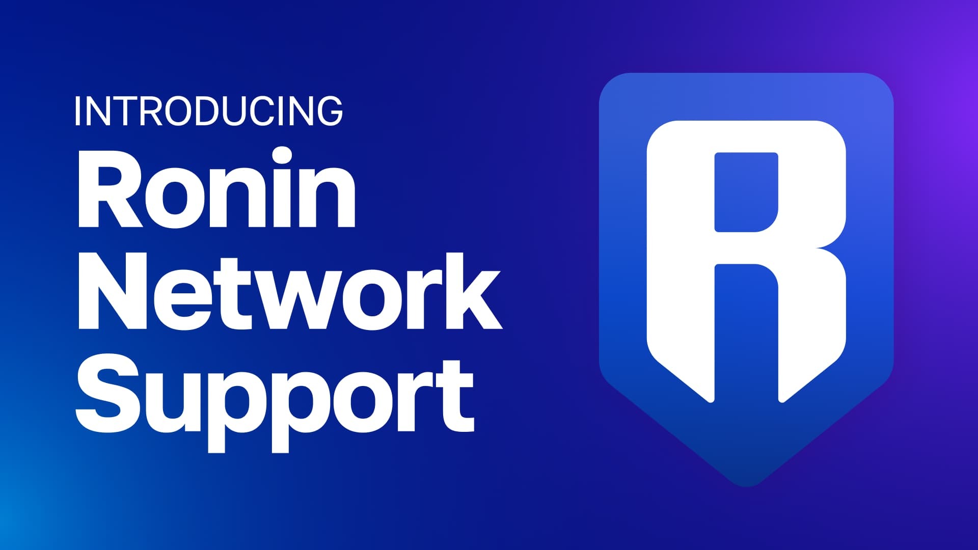 Ronin Chain Releases an NFT Gifting Portal