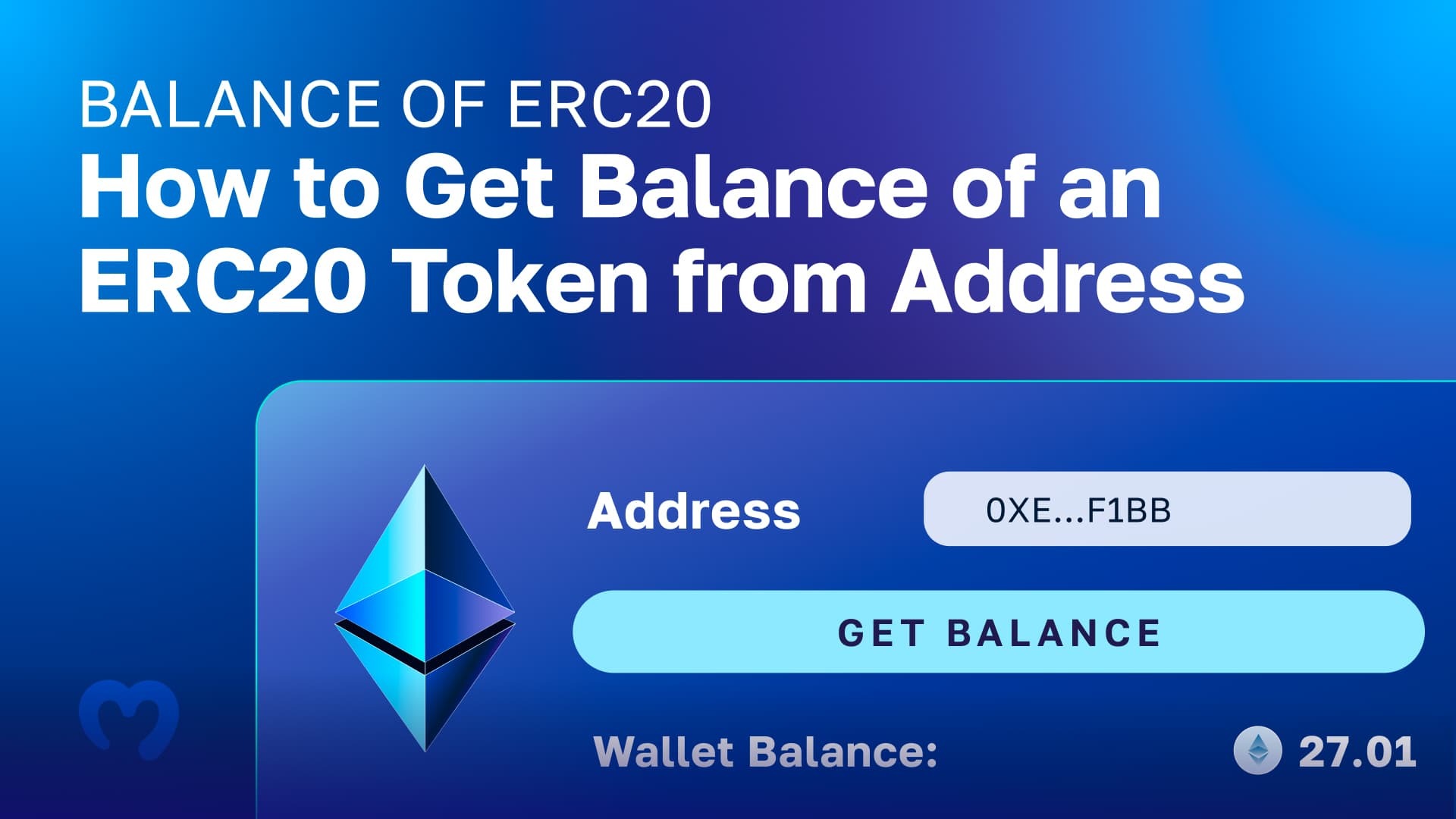 Exploring how to get the balance of ERC20 tokens from an address.