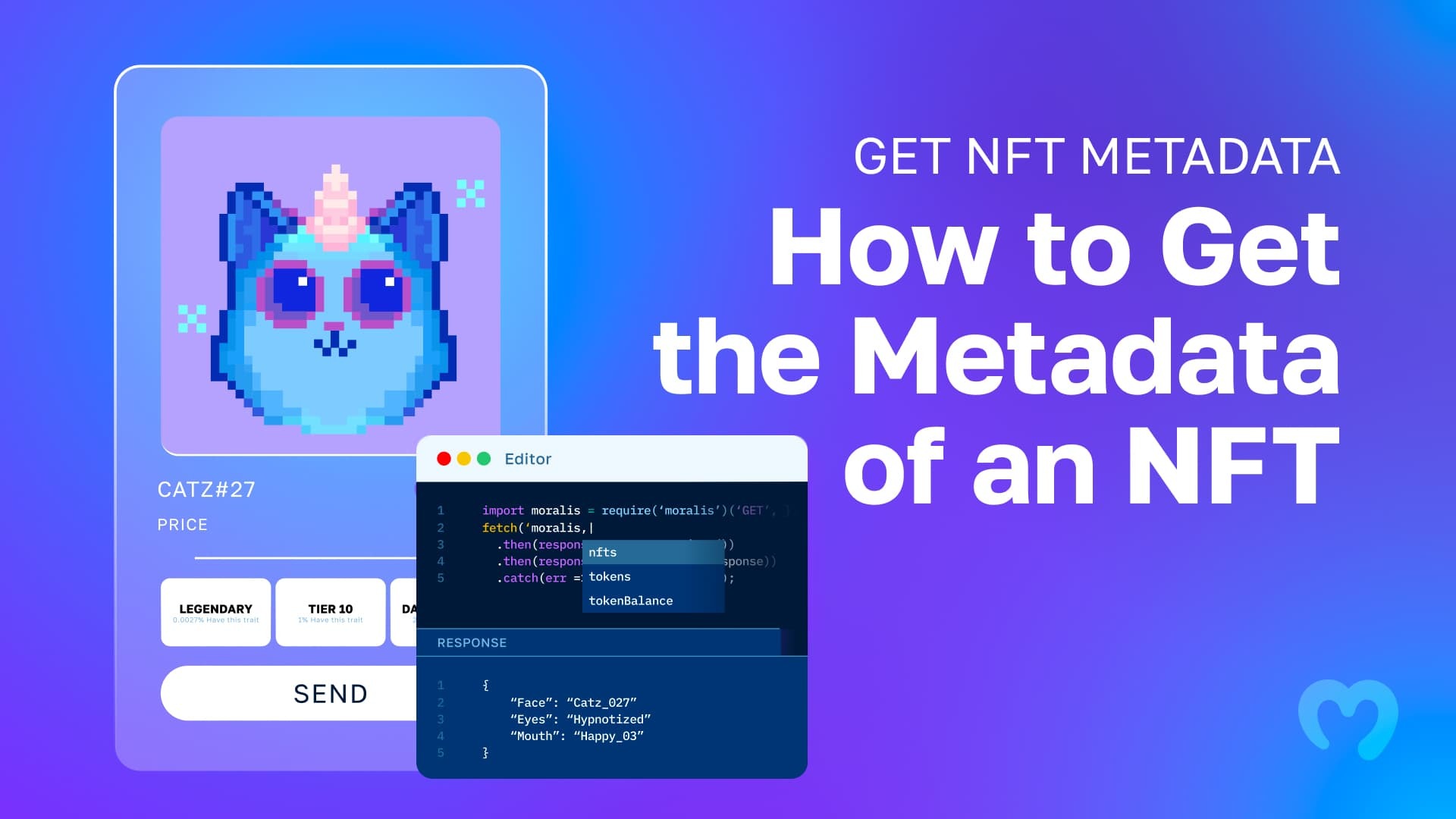 An NFT that says Get NFT Metadata - How to Get the Metadata of an NFT