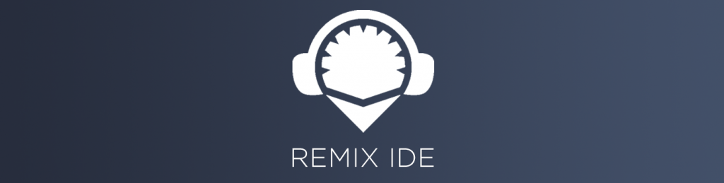 Remix IDE dev tool for ETH development