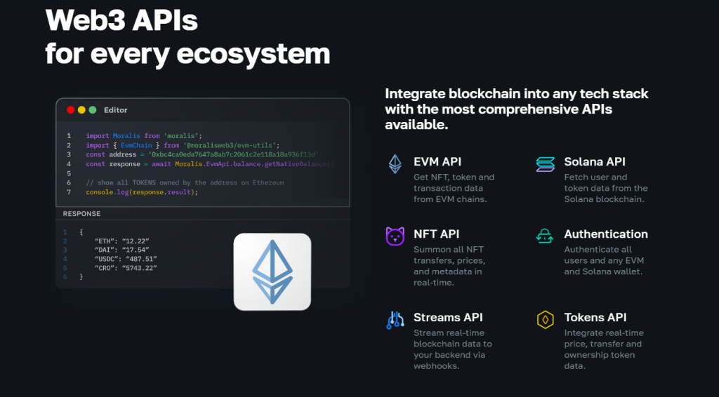 Scaling Solutions for Ethereum - APIs