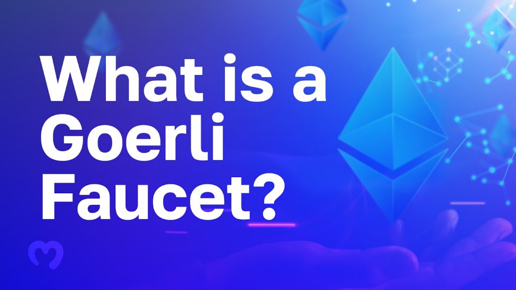 Art image stating What is a Goerli Faucet?