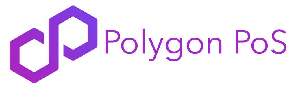 Art image illustration - Polygon logo and the title Polygon PoS