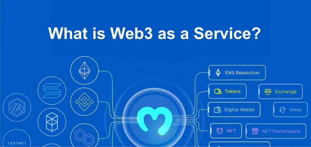 Graphical art illustration - What is Web3 as a Service?
