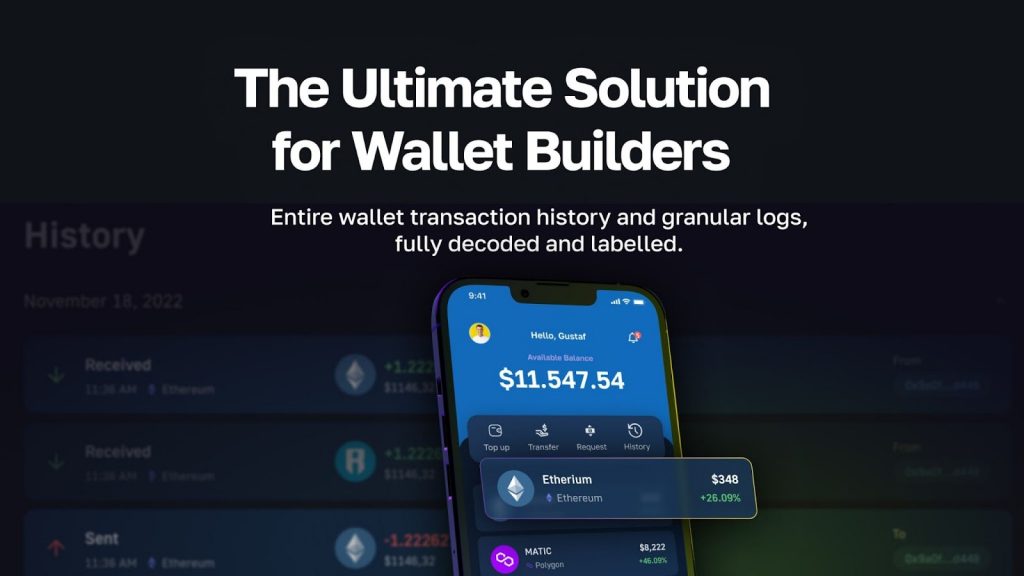 Graphical art illustration title - Get Started with Crypto Wallet Development - Use Moralis