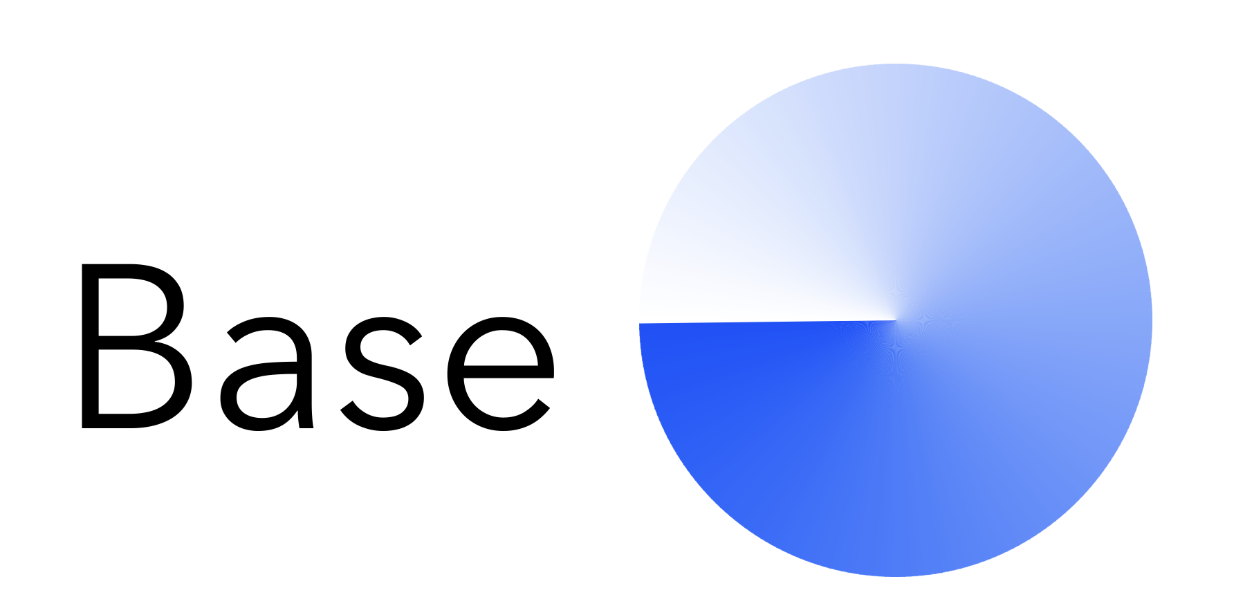 Coinbase's Base L1 chain logo with title