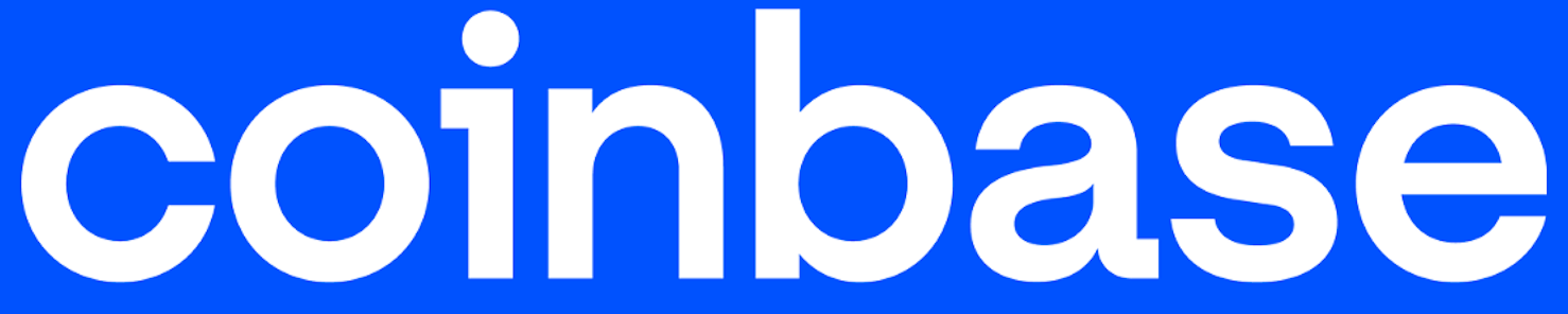 Coinbase logo.