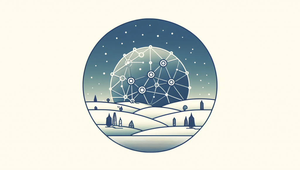IPFS connects the globe with nodes.