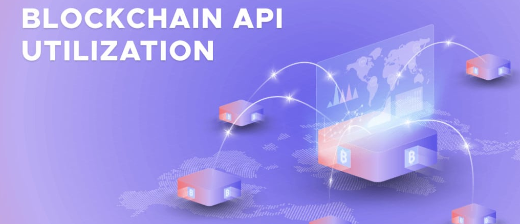 Text: Blockchain API Utilization.