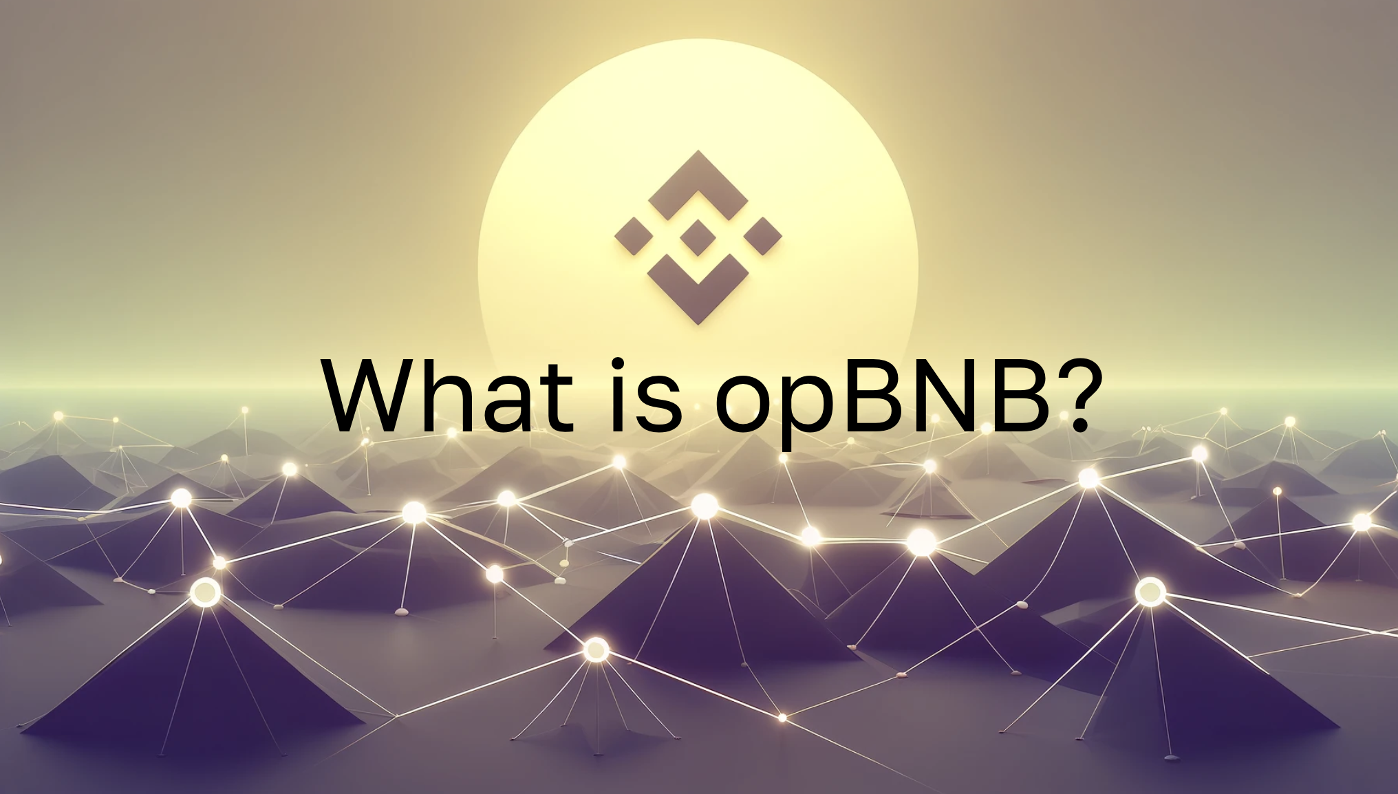 Text: "What is opBNB?"