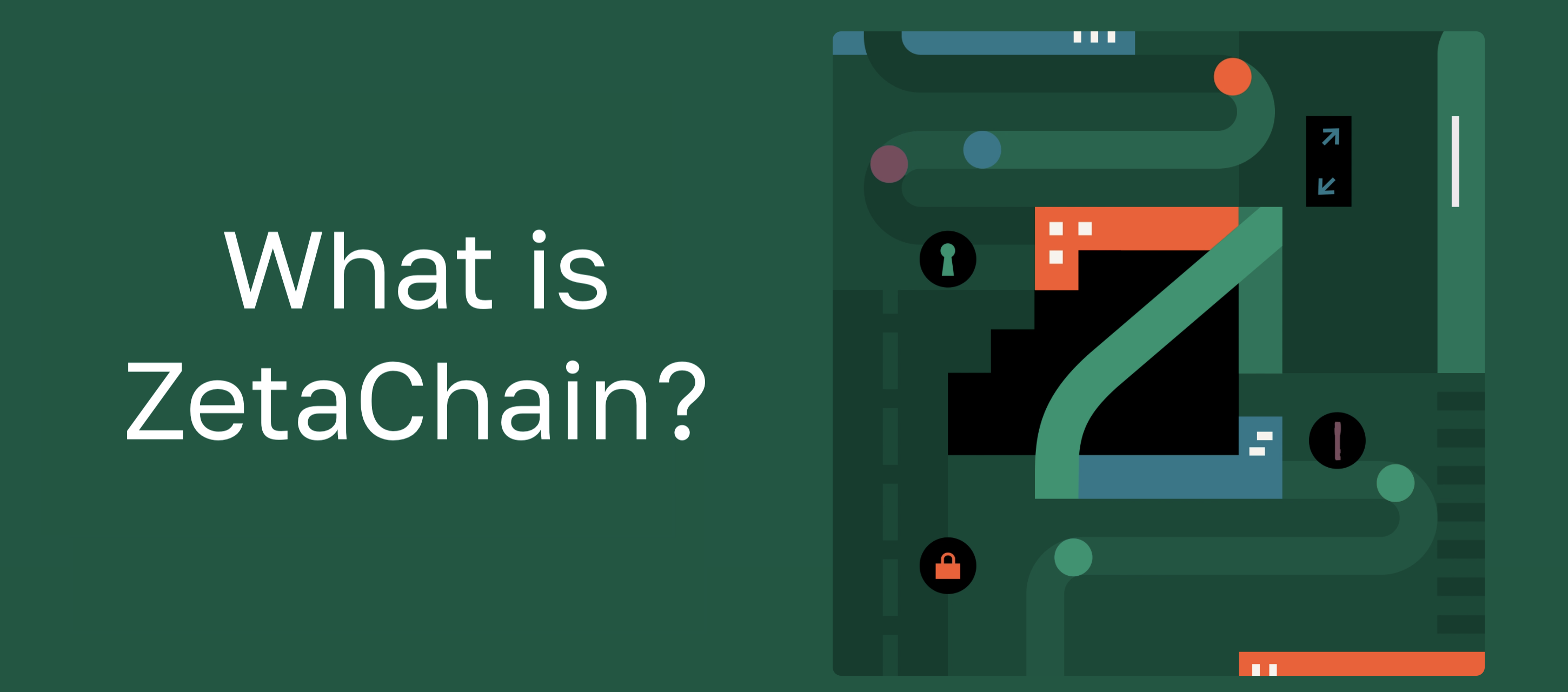 Text on green background: "What is ZetaChain?"